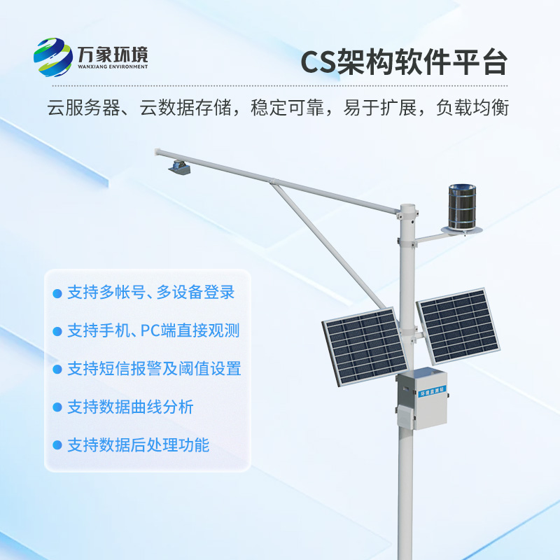 河道流速監測系統：河道流速流量降雨量水位全掌握