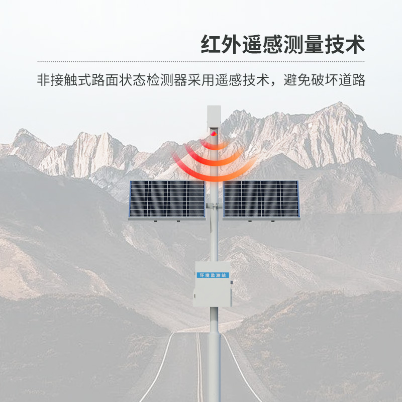 路面狀況檢測儀，遠距離測量路面積水、冰和雪