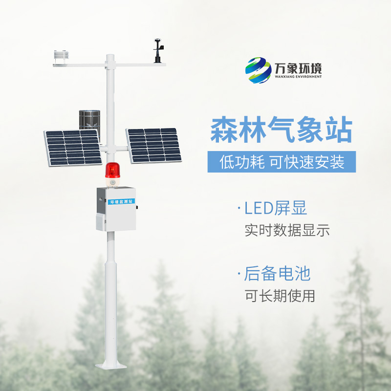森林氣象火險監測站，森林氣象監測專業工具