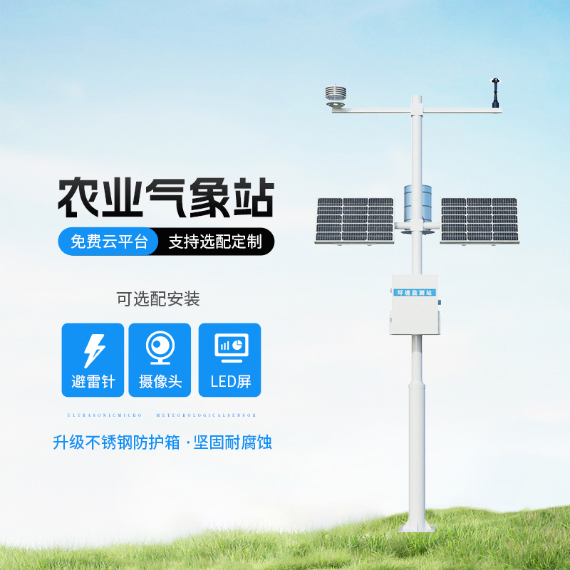 農業氣象遠程監測系統，創新農業種植氣象監測方式