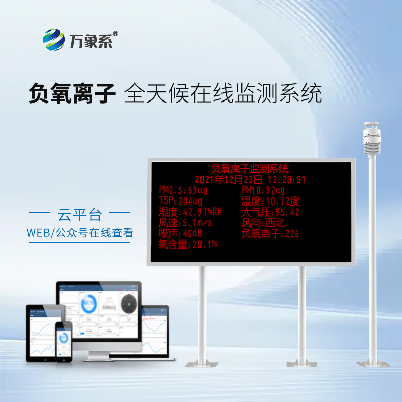 空氣負氧離子監(jiān)測站