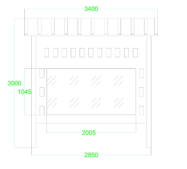 防腐木負氧離子監測站