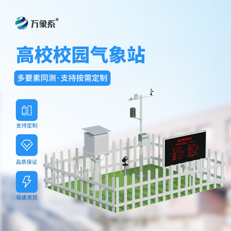 捕捉風(fēng)云蹤跡：高中校園氣象站的校園科普之力